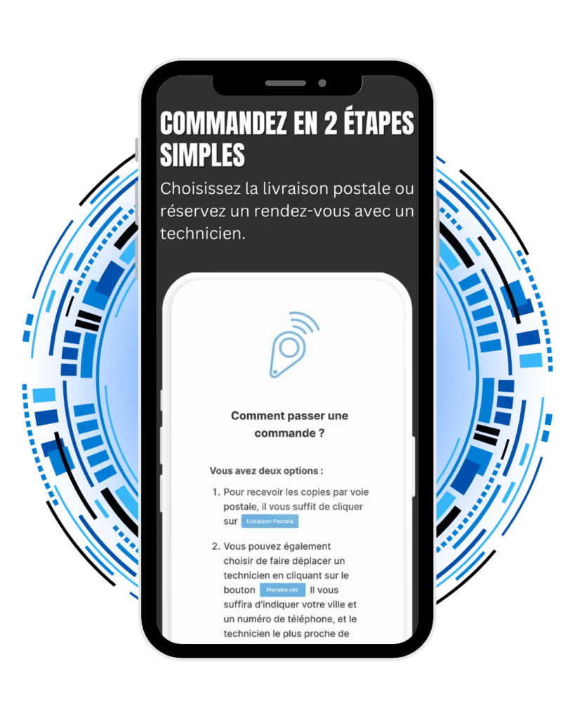 comment commandez sur immo badge app